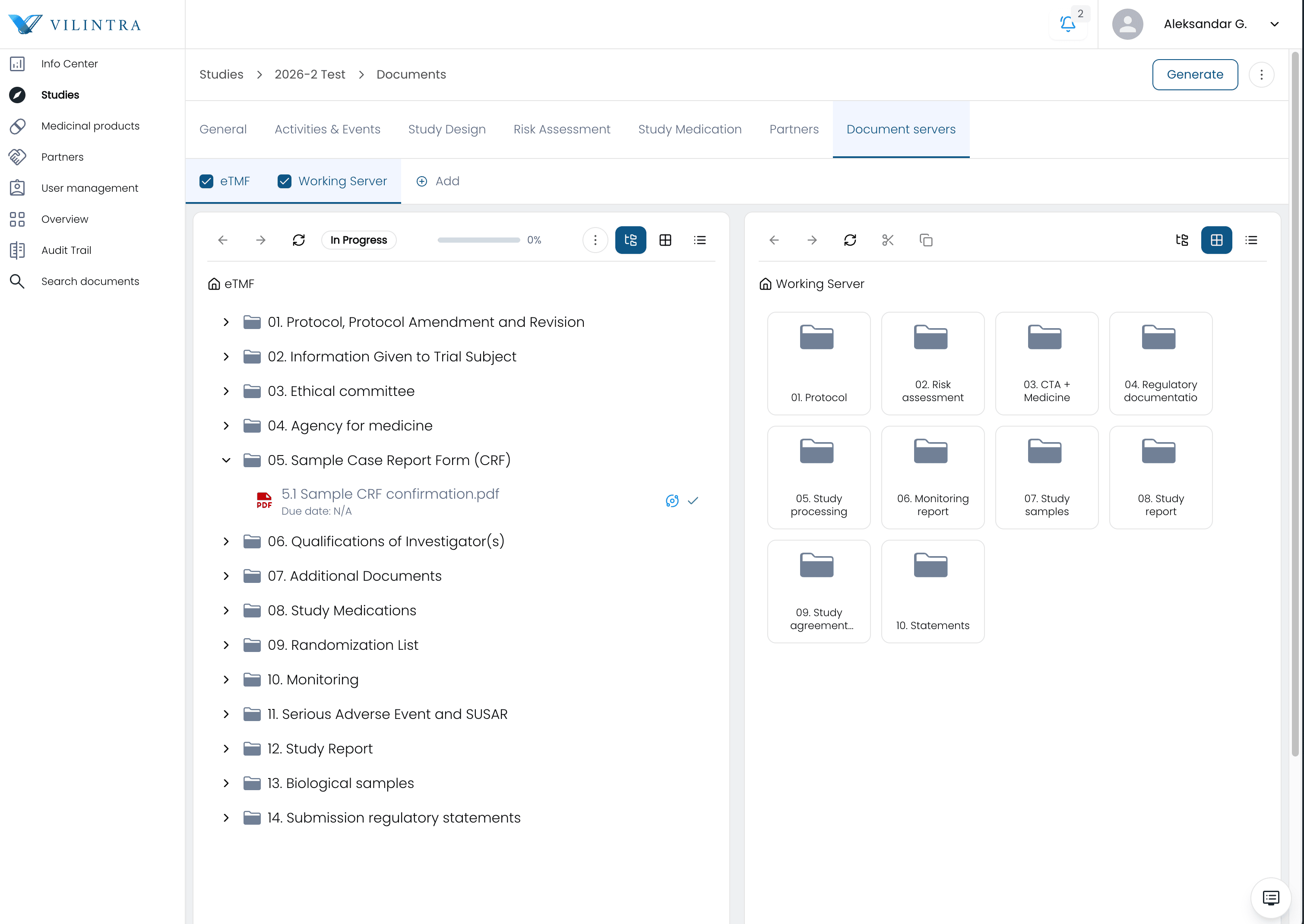 Vilintra Document Server